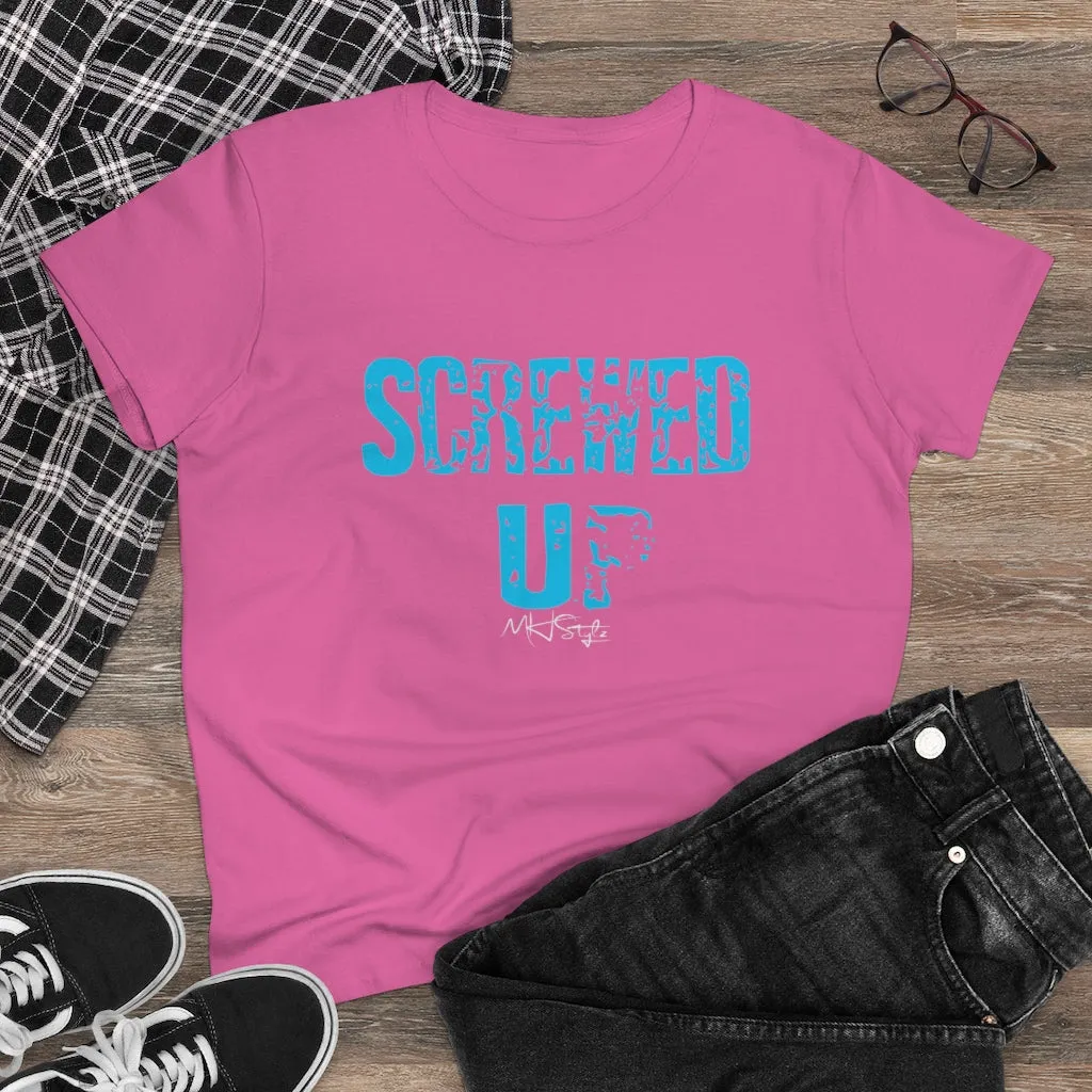 Screwed Up Women's Heavy Cotton Tee