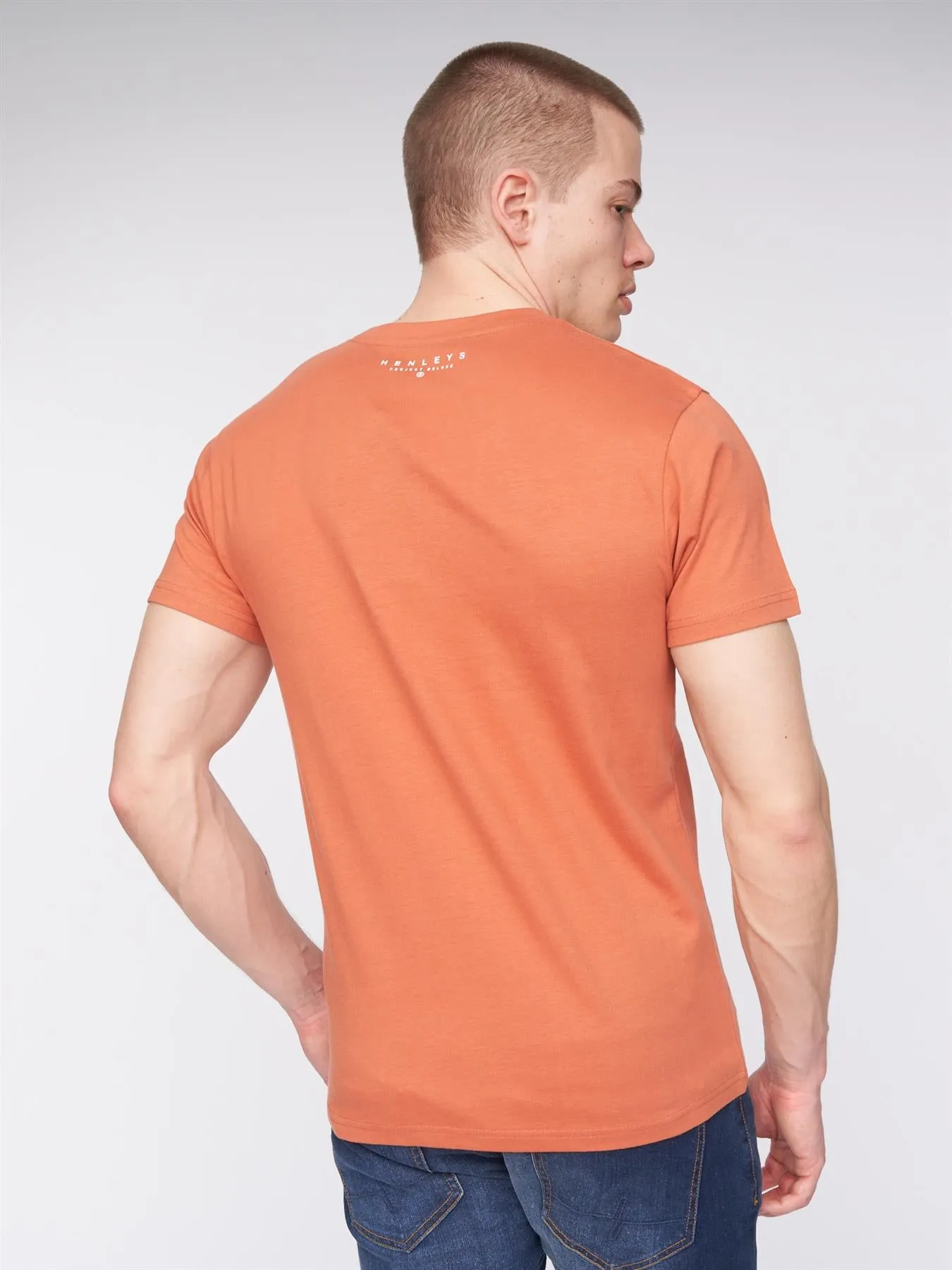 Scripthen T-Shirt Brick Red
