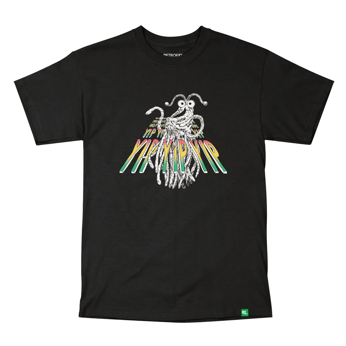 Sesame Street Yip Yip T-Shirt - Black