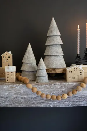 Set of 3 Metal Christmas Trees