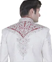 Sherwani (Custom Tailored) - (D.No.-1020-W)