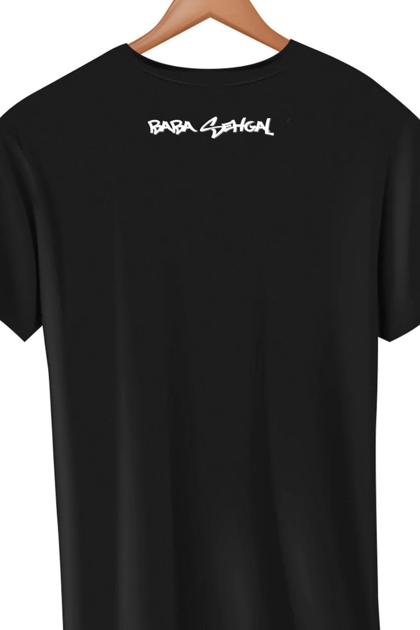 Shining Tera Daant Hai Black Tshirt