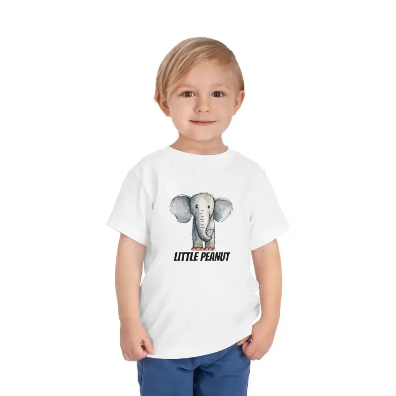 Short Sleeve Elephant Tee for Happy Toddler Style