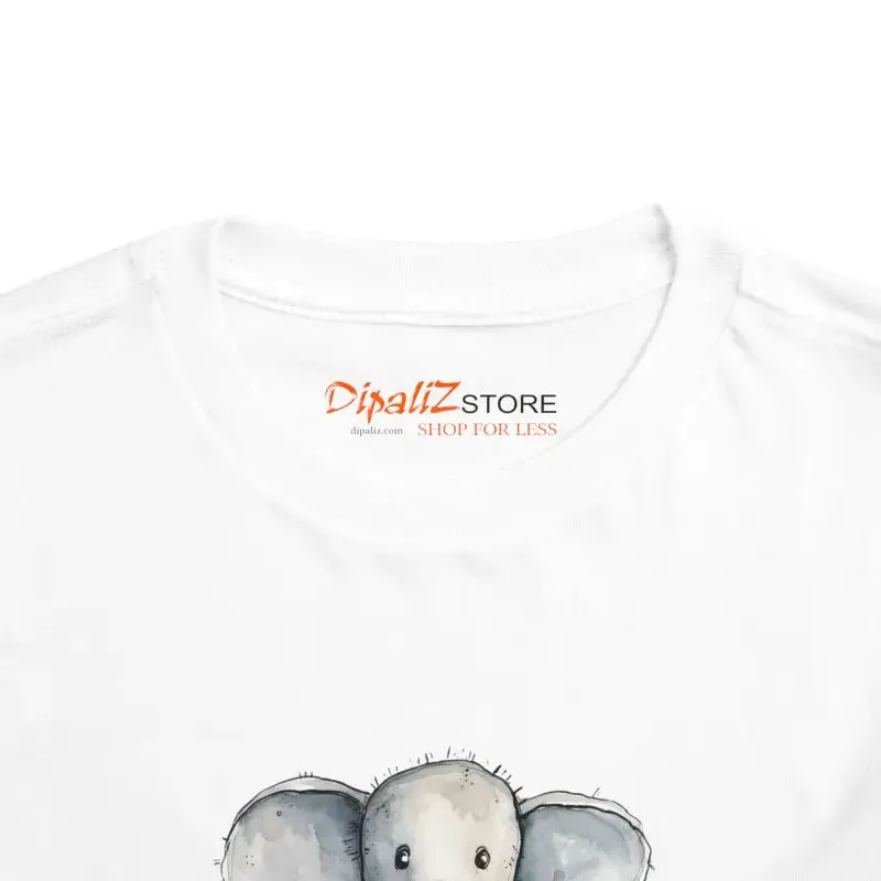 Short Sleeve Elephant Tee for Happy Toddler Style