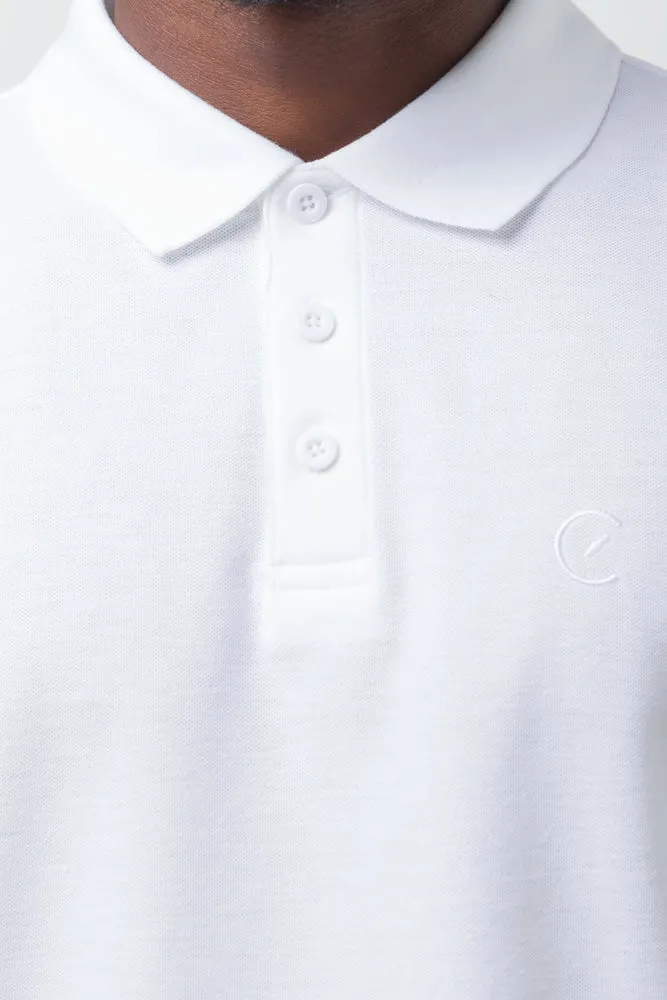 Short Sleeve Golfer White