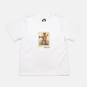 Short Straw 'Swing' ENBY Fit T-Shirt (White)