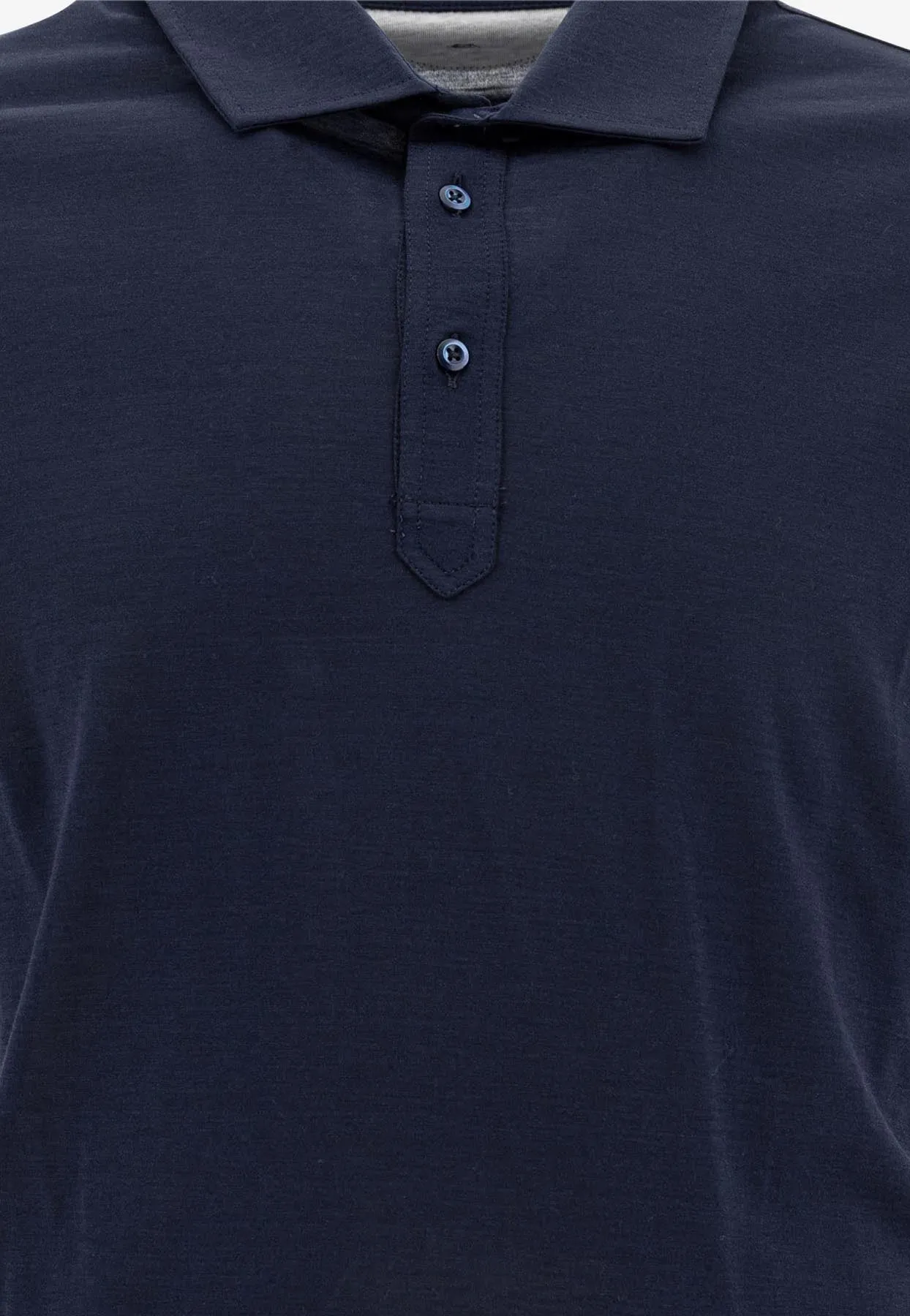 Silk-Blend Polo T-shirt