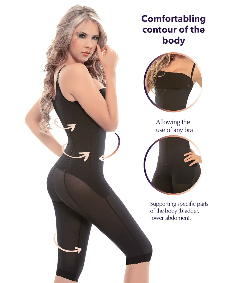 Siluet Capri Length Under Bust Body Shaper
