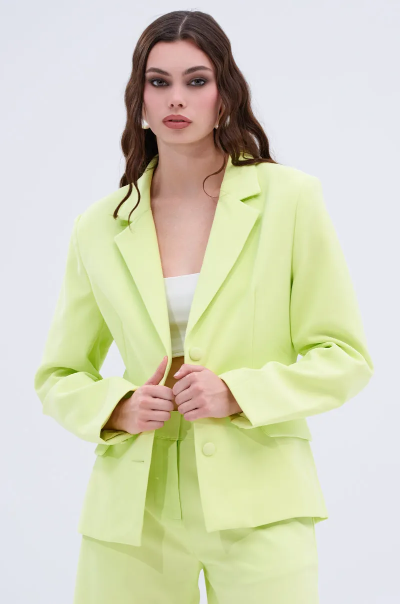 SMELL THE FLOWERS BLAZER