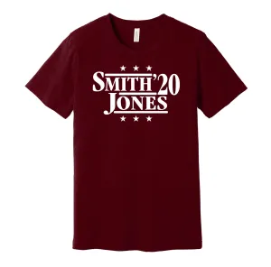 Smith & Jones '20 - Alabama Football Political Campaign Parody T-Shirt - Hyper Than Hype Shirts