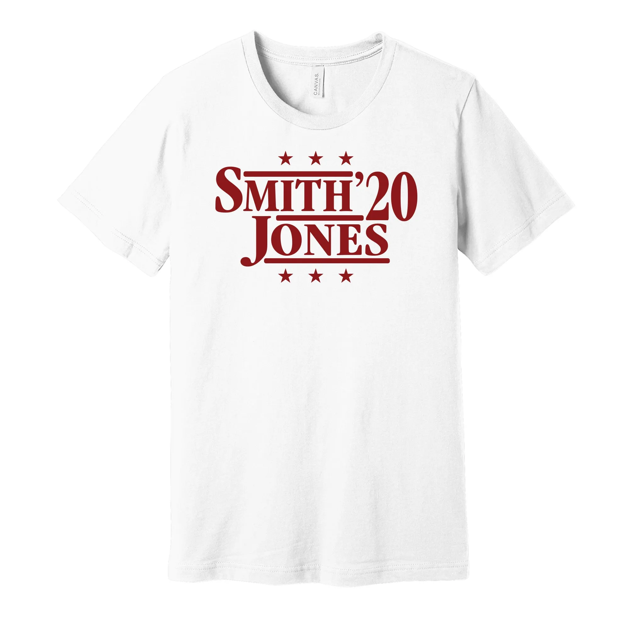 Smith & Jones '20 - Alabama Football Political Campaign Parody T-Shirt - Hyper Than Hype Shirts