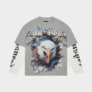 Spirit Animal Layered T-Shirt (Grey)