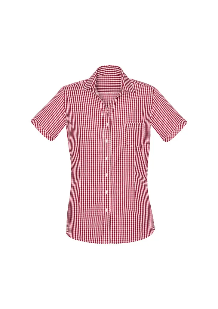 Springfield Womens Short Sleeve Shirt (BZ-43412)