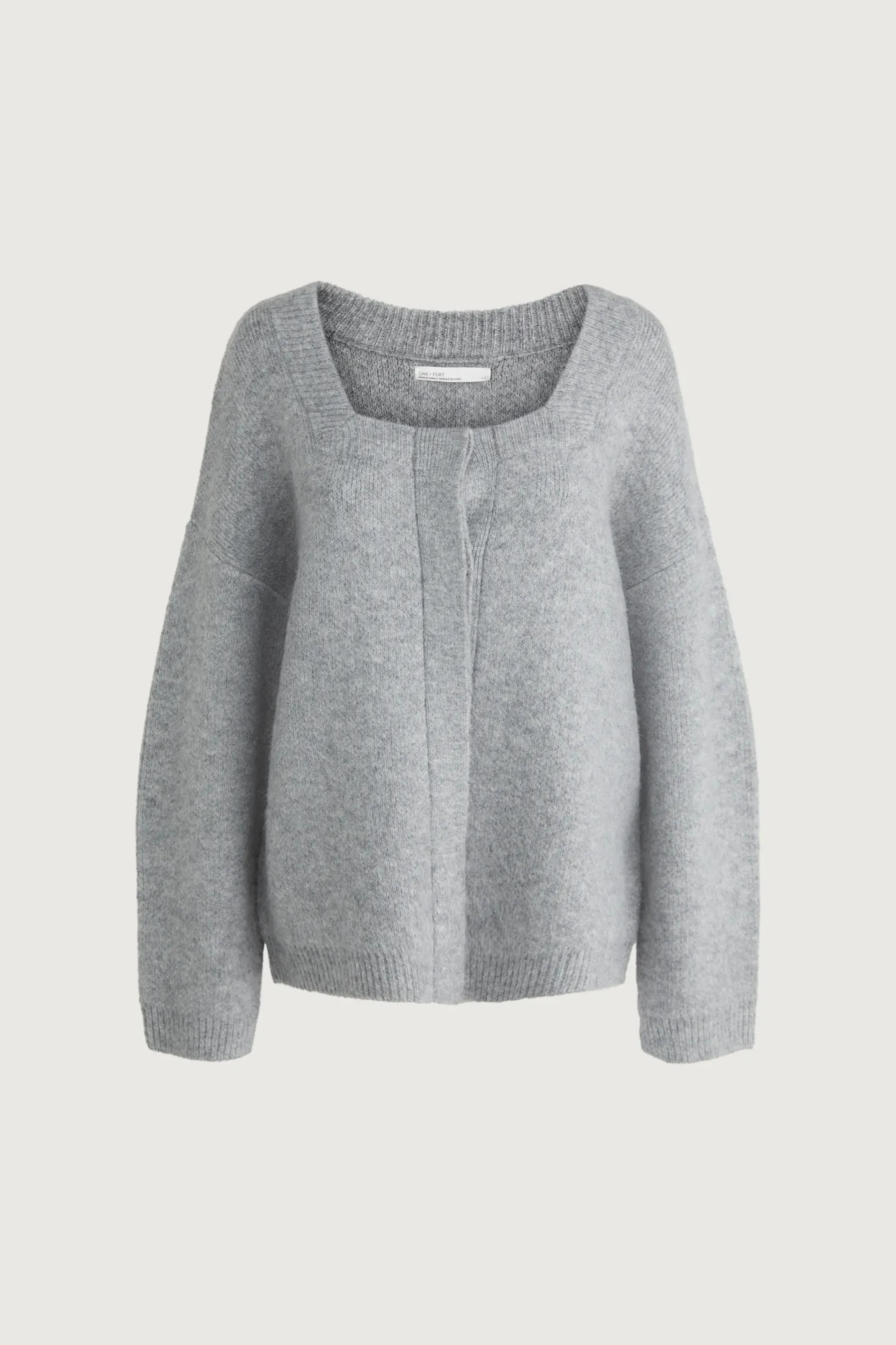 Square Neck Cardigan