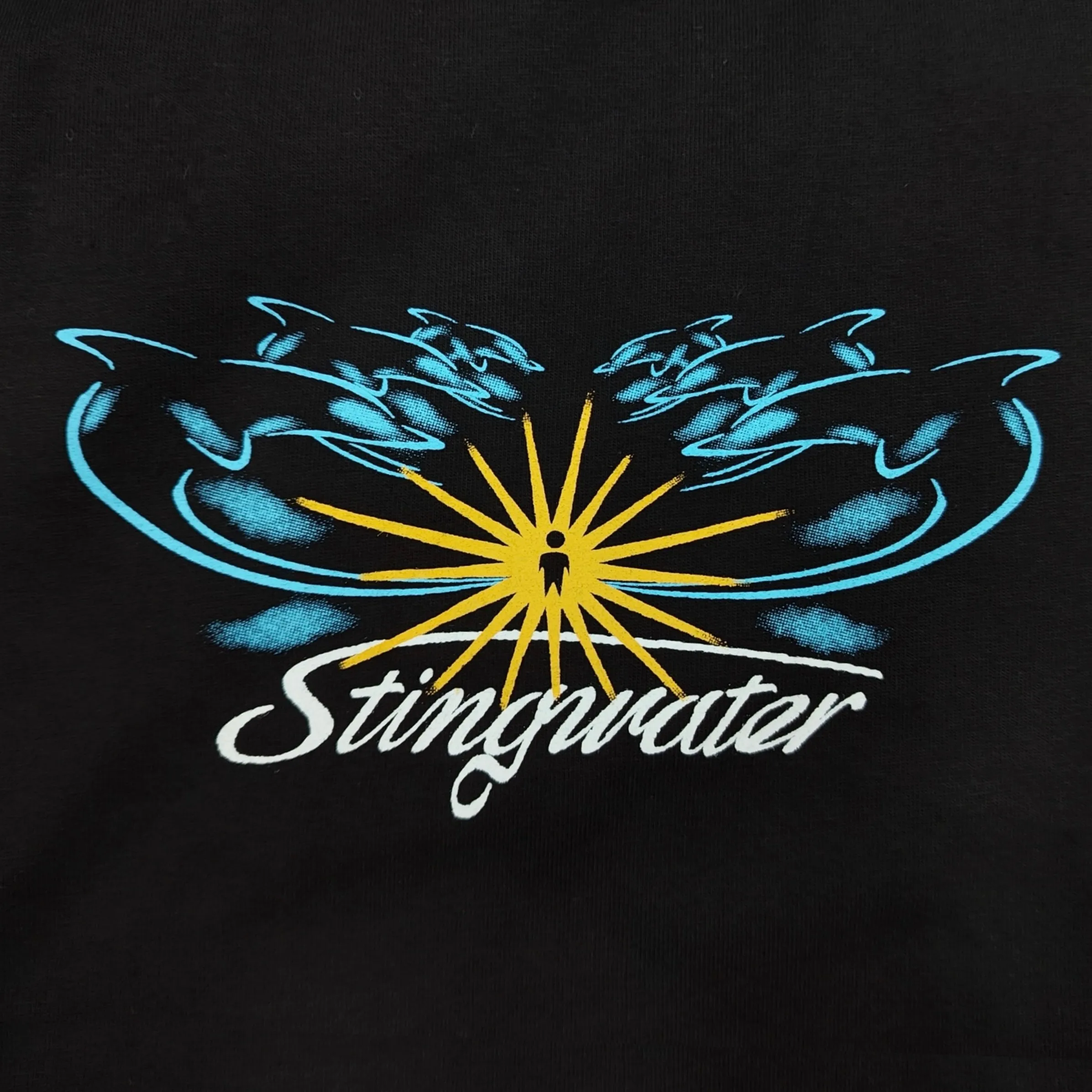 Stingwater Dolphins T-Shirt Black