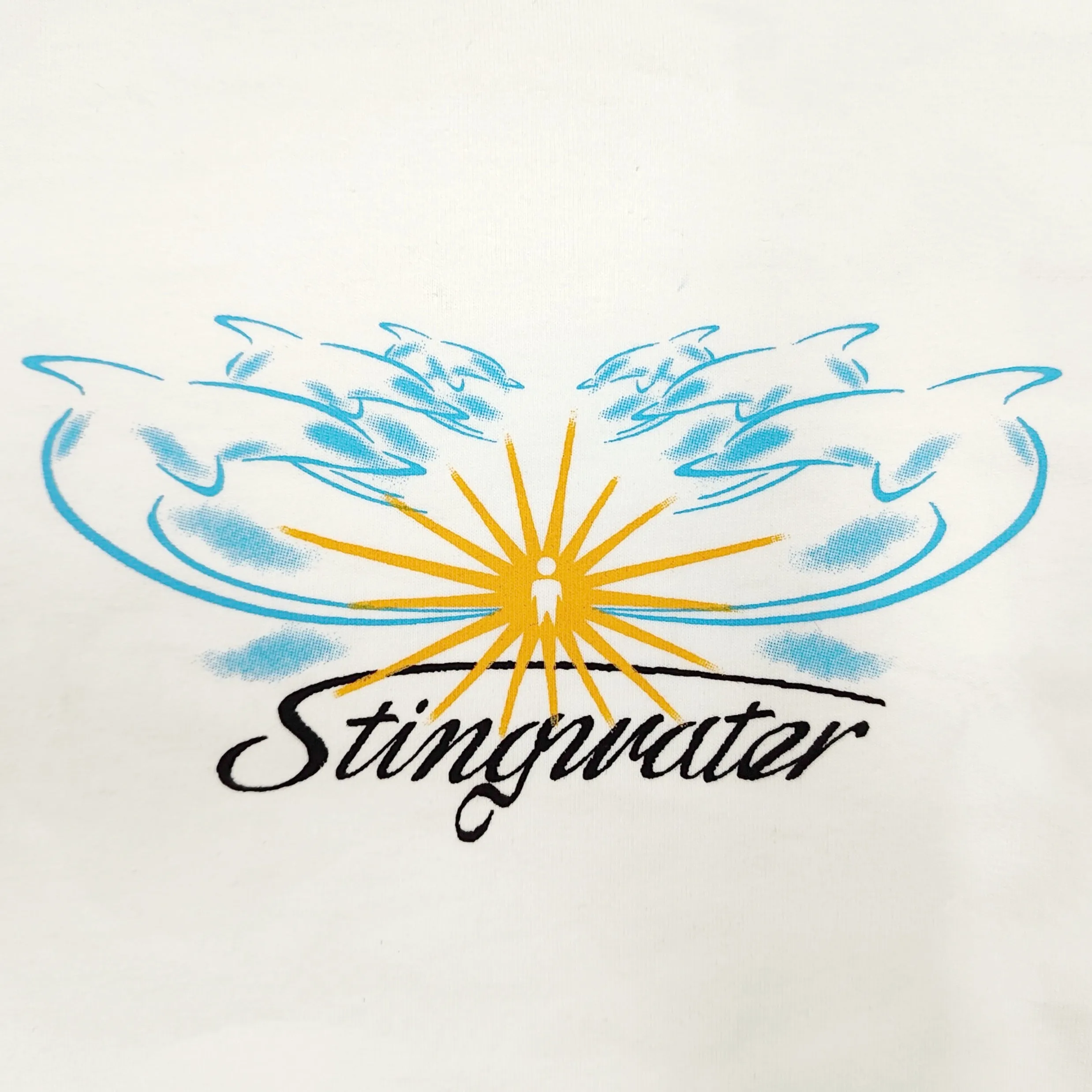 Stingwater Dolphins T-Shirt White