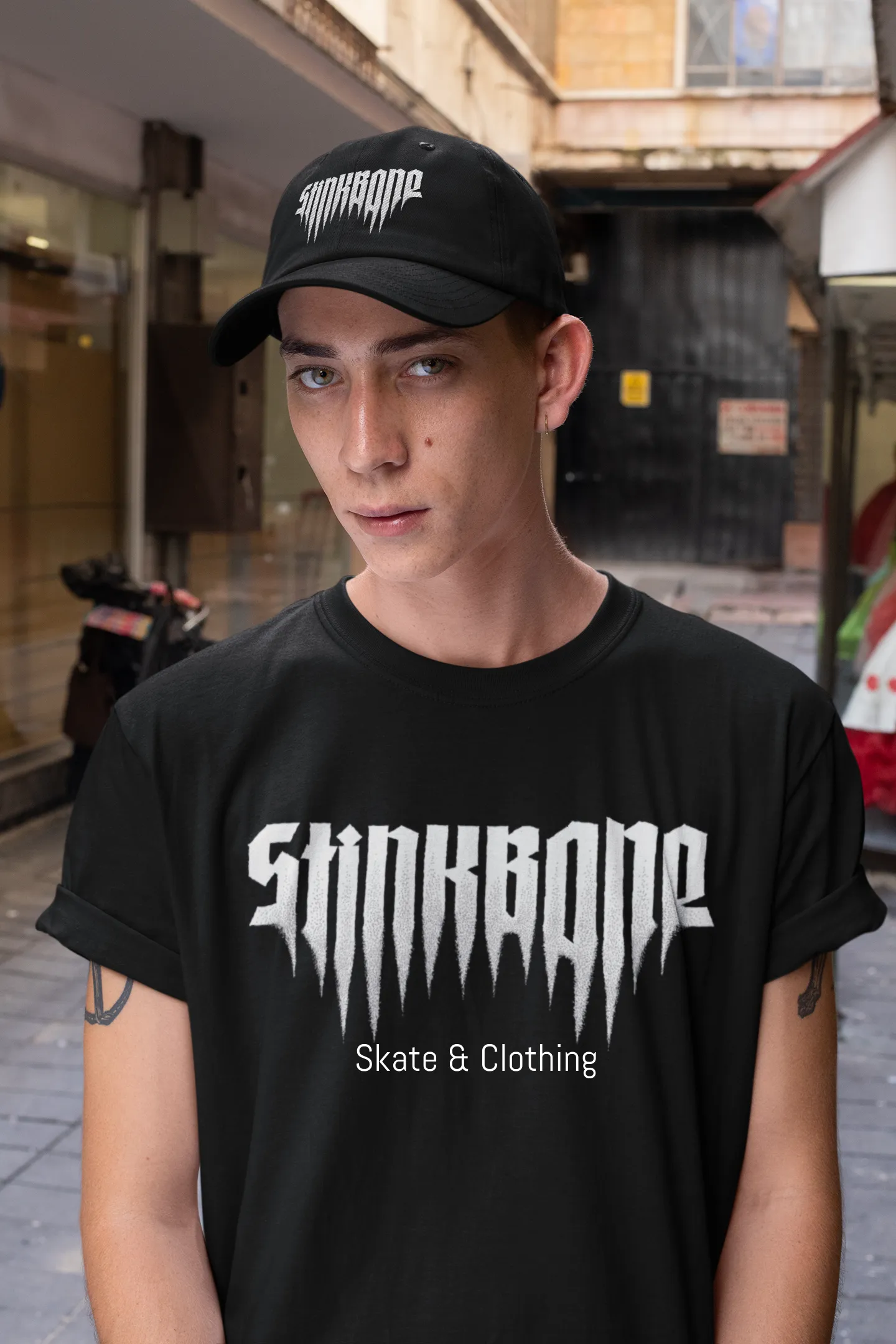 StinkBone Short-Sleeve Unisex T-Shirt