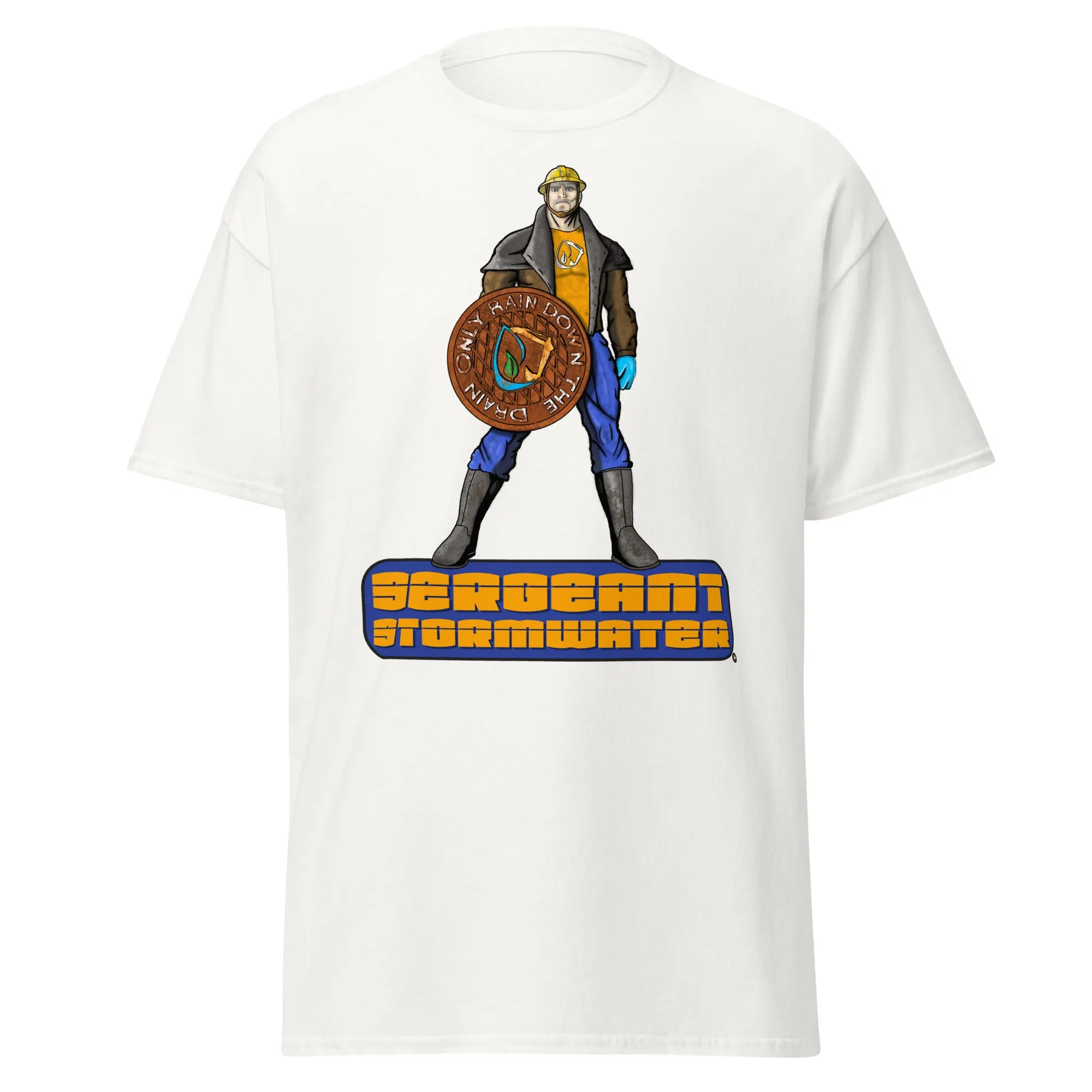 Stormwater Defenders: Sergeant Stormwater  - Classic tee