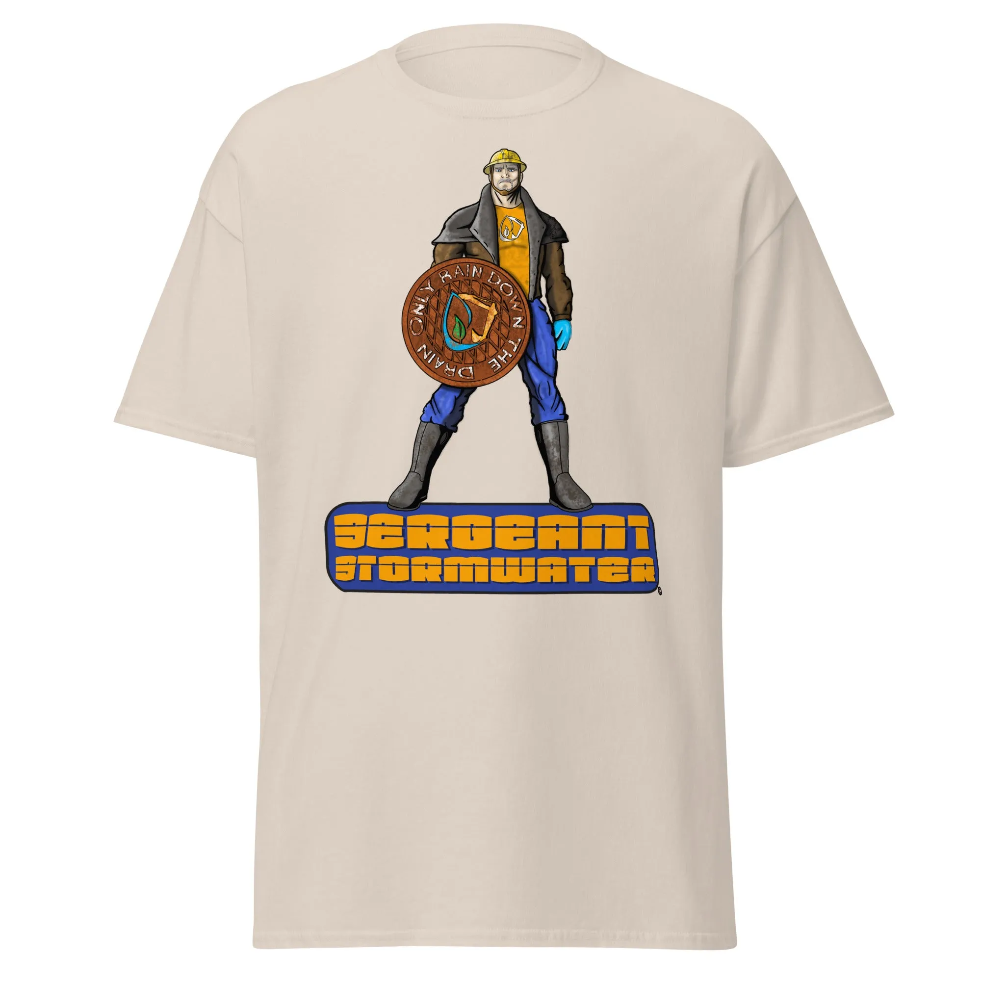 Stormwater Defenders: Sergeant Stormwater  - Classic tee