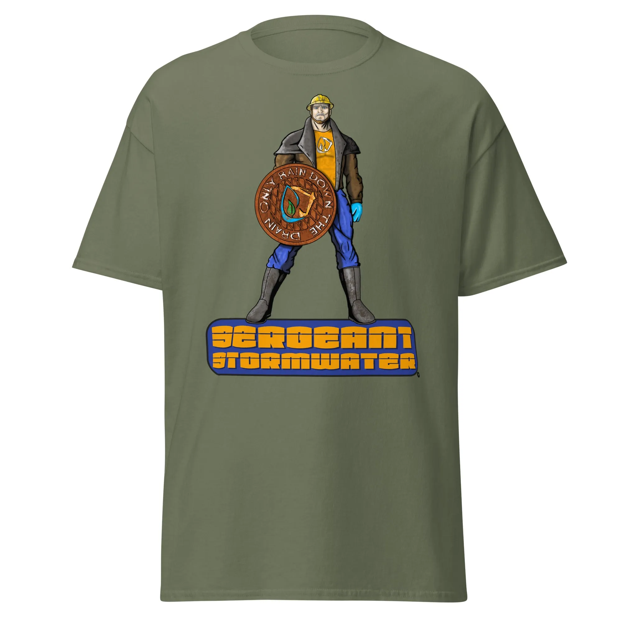 Stormwater Defenders: Sergeant Stormwater  - Classic tee