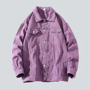Street fashion men's denim jacket