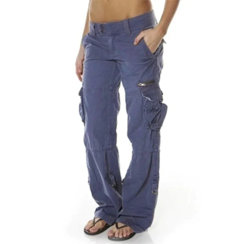 Stylish Cargo Pants with Pockets for Women