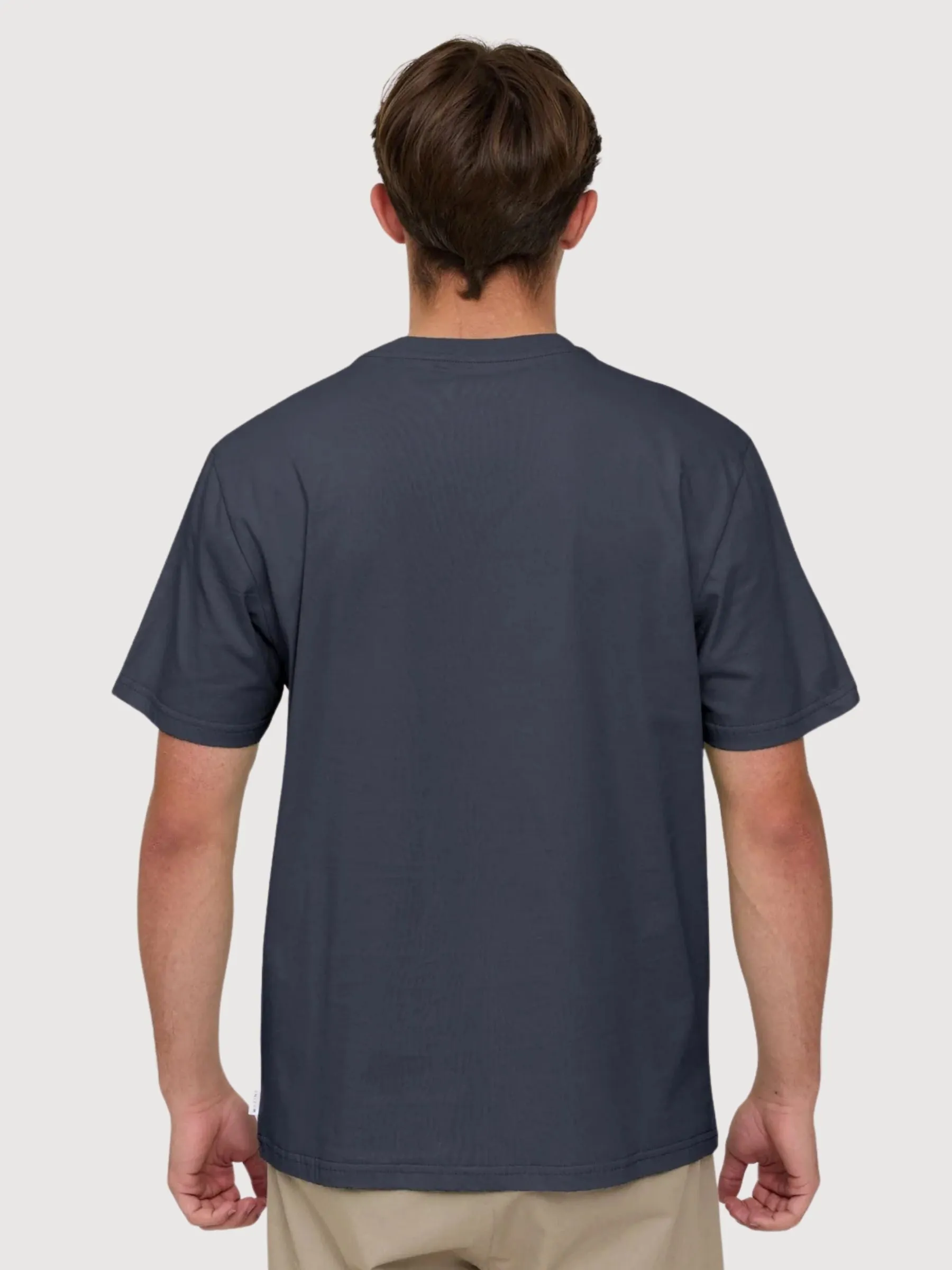 T-Shirt Basic Iris Blue Man | Mazine