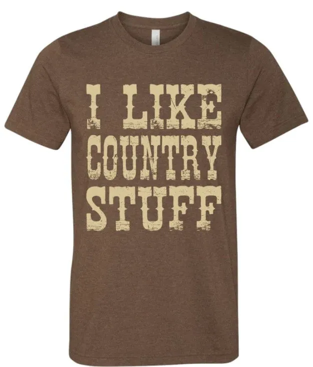 T-Shirt - I Like Country Stuff
