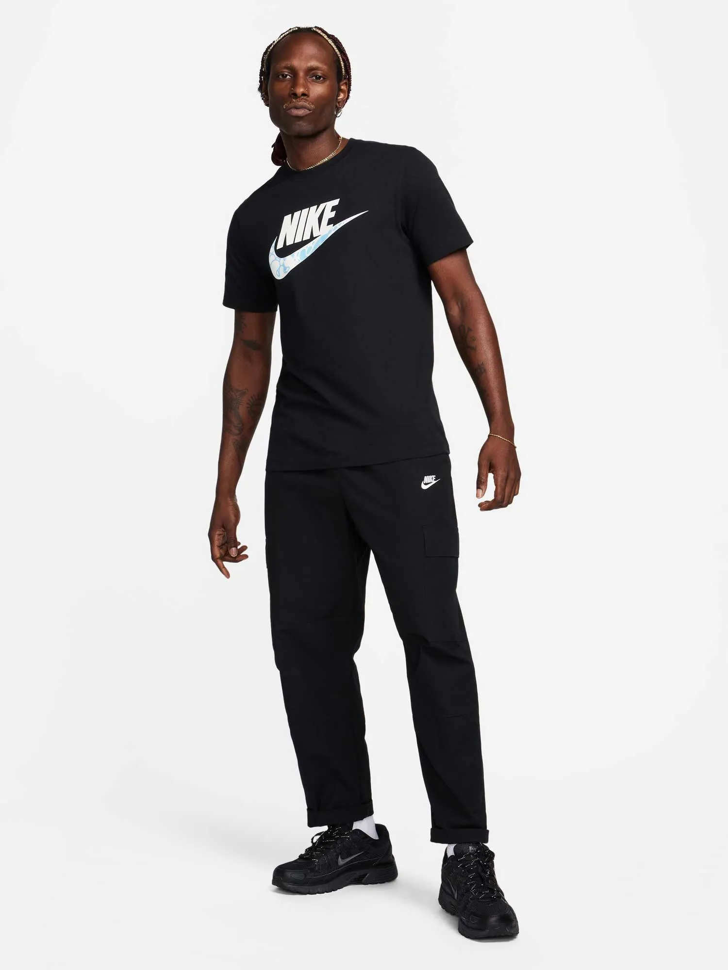 T SHIRT NIKE MAGLIETTA UOMO MAN TEE NERA