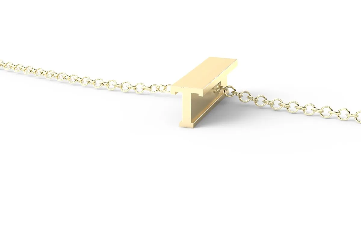 T - Short Pendant Necklace