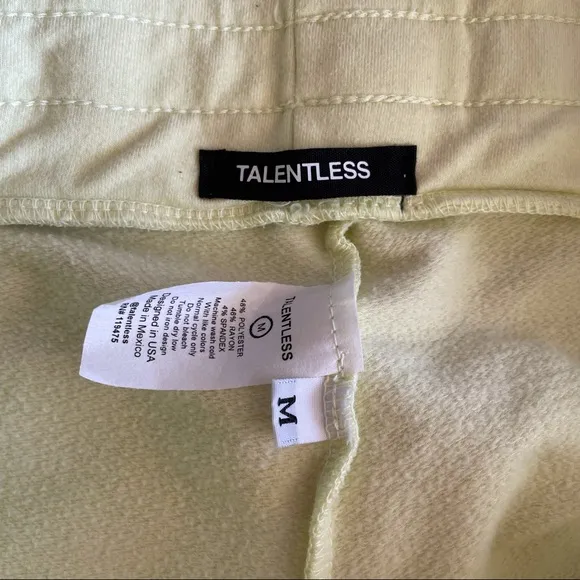 TALENTLESS WOMEN LEMON TONIC BOXING SHORTS