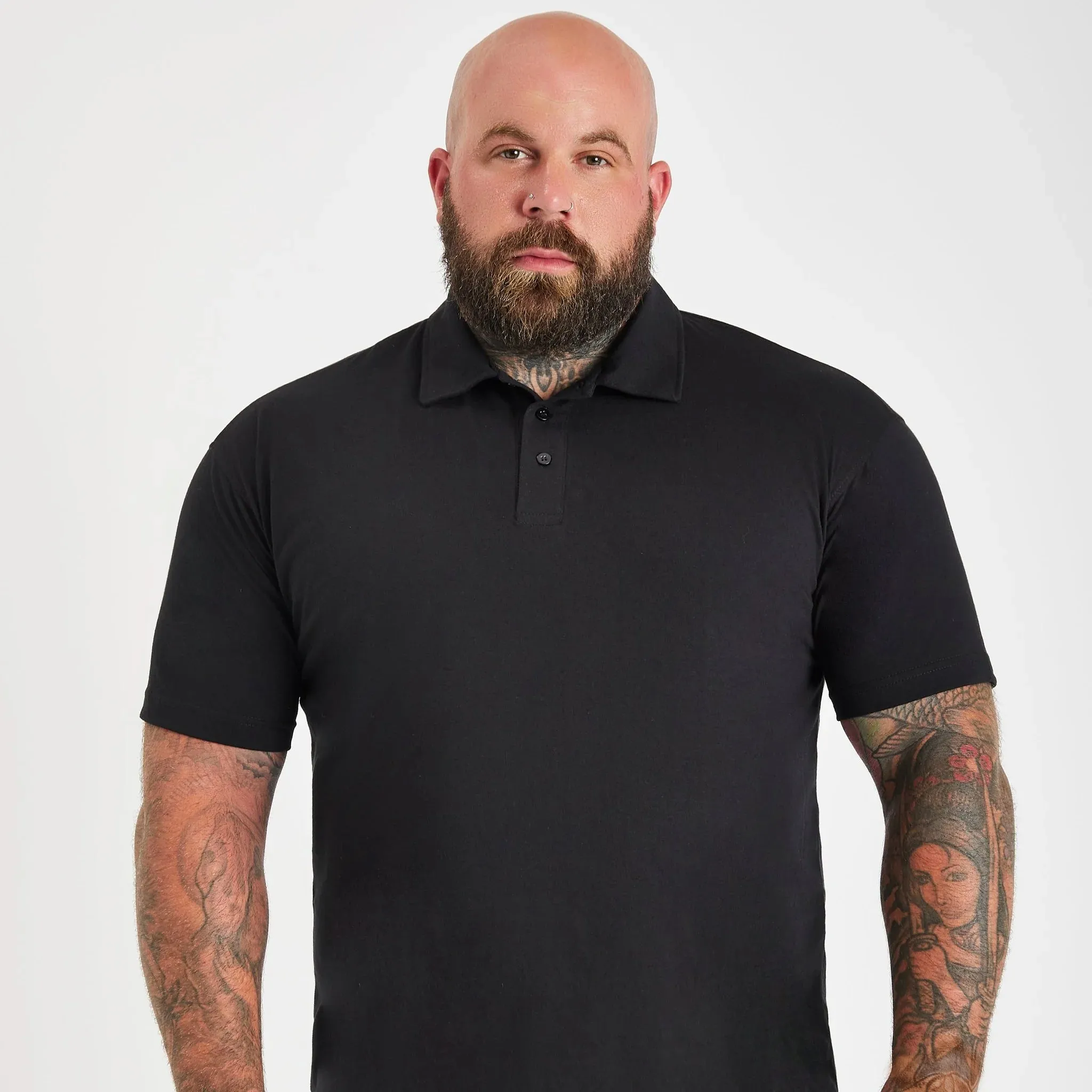 Tall Polo Black 3-Pack