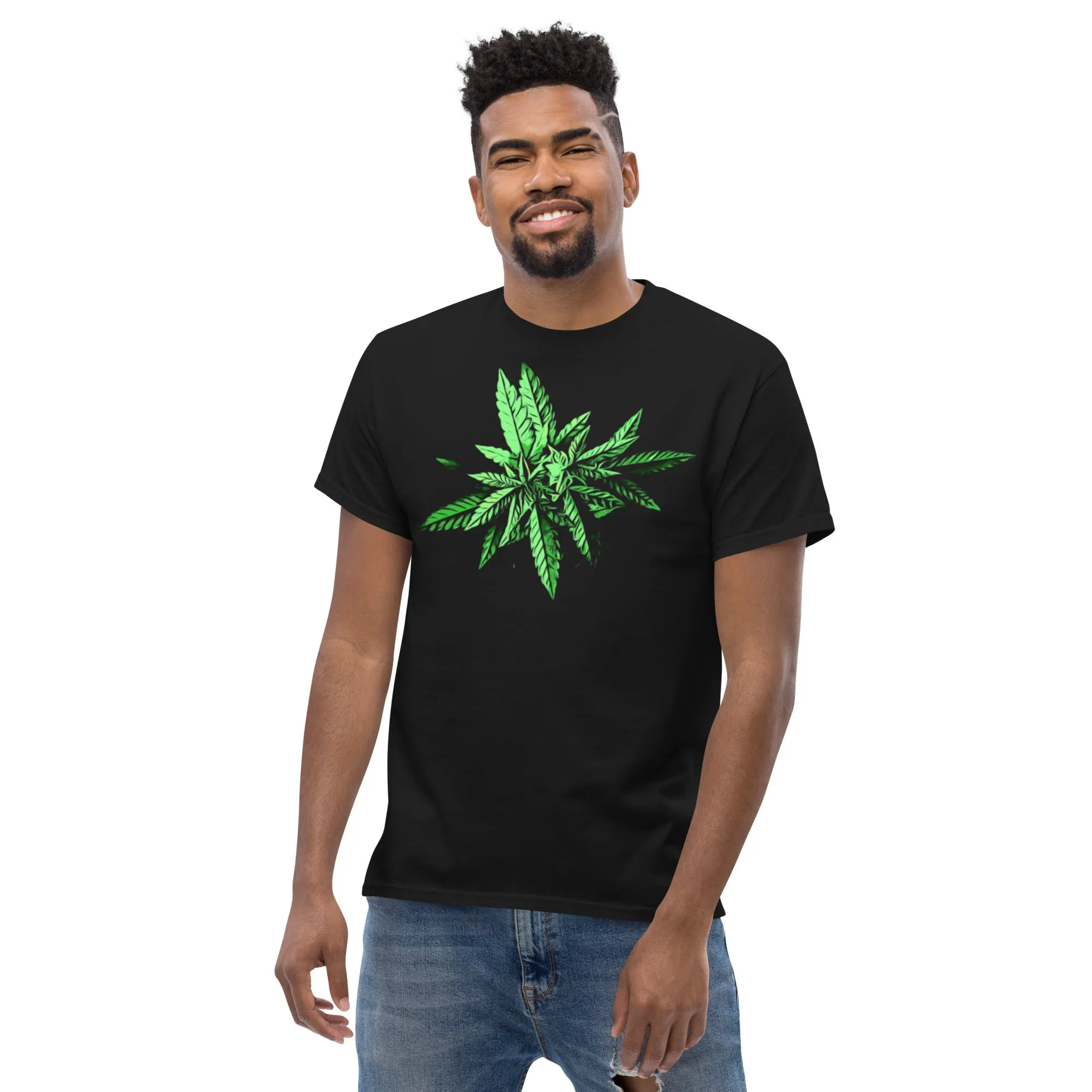 Target Leaf Cannabis Plant Unisex T-shirt
