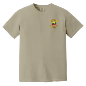 Team Lietuva 2024 Olympics - Men/Women Unisex Soft-Washed Comfort Cotton Short Sleeve T-Shirt
