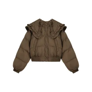 The Cocoa Long Sleeve Winter Puffer Jacket