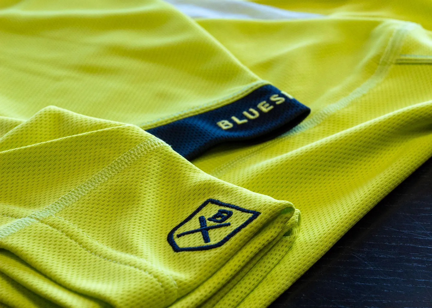 The Lane Hydrophobic Shirt for Men - Electric Yellow
