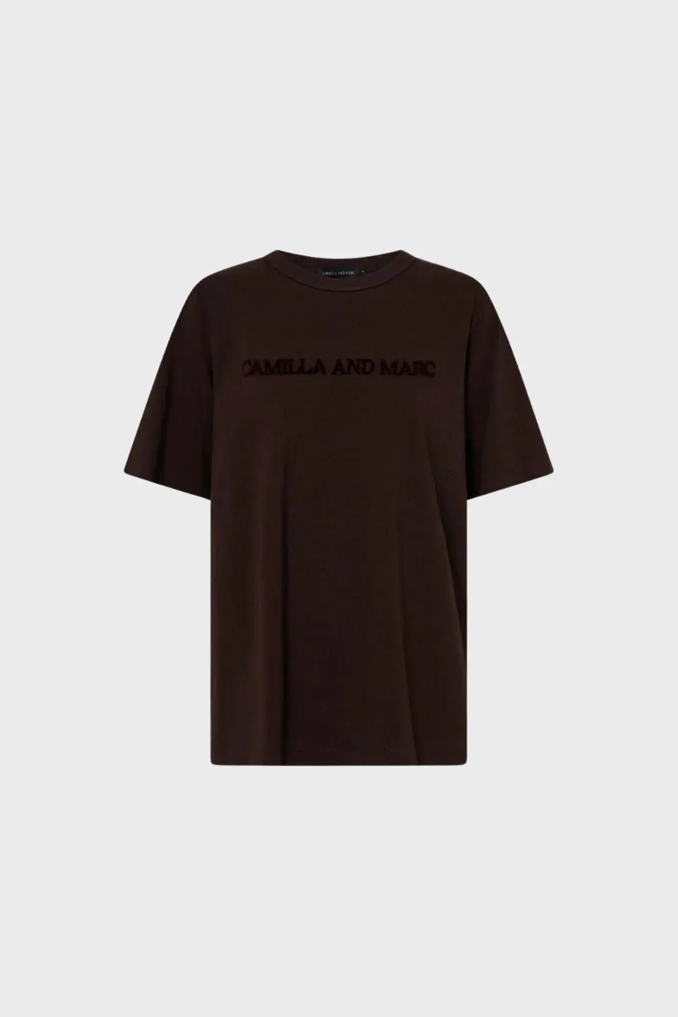 Tia Flocking Logo Tee