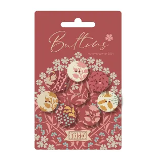 Tilda Sanctuary Fabric | 18mm Buttons (8)
