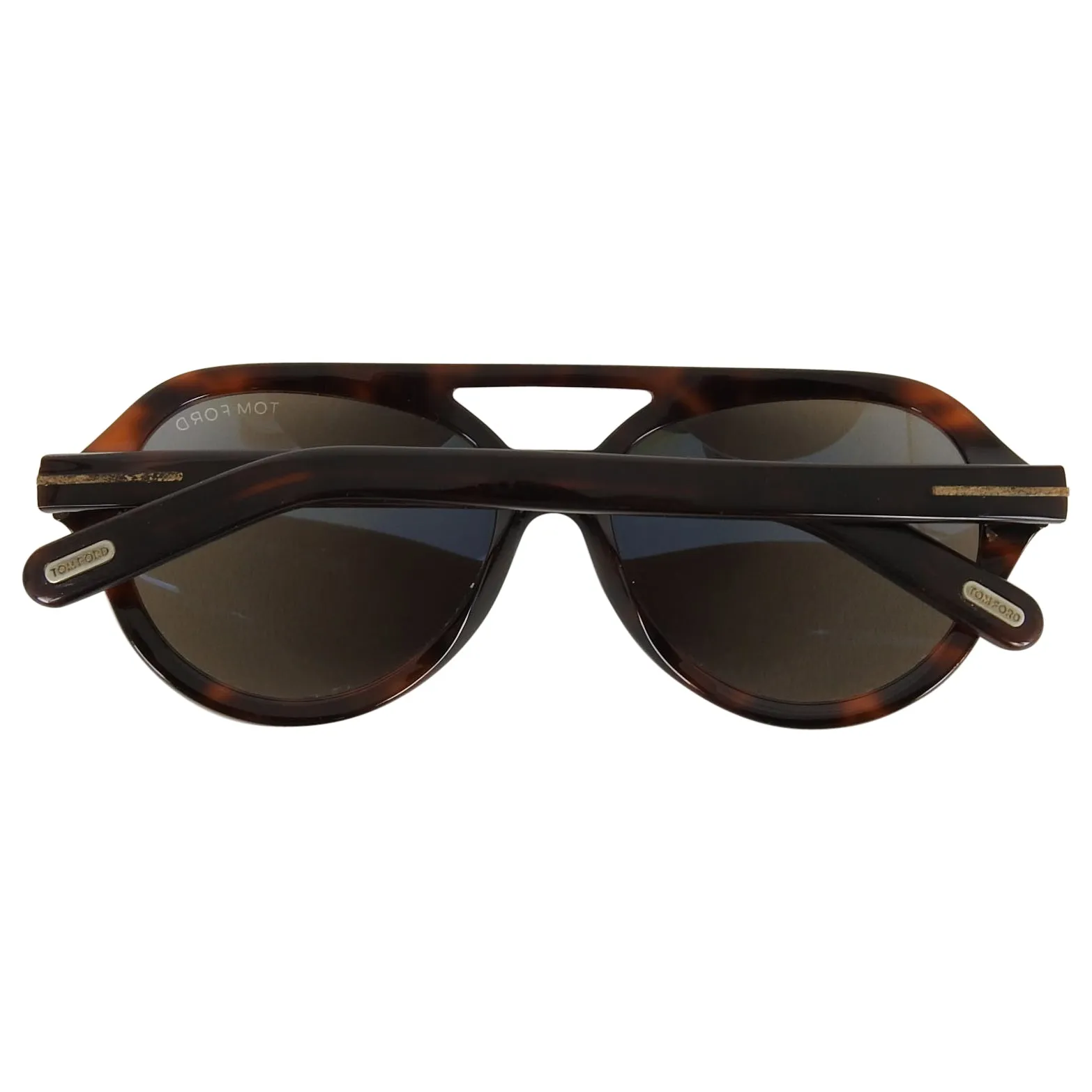 Tom Ford Henri Brown Tortoise Aviator TF-141.