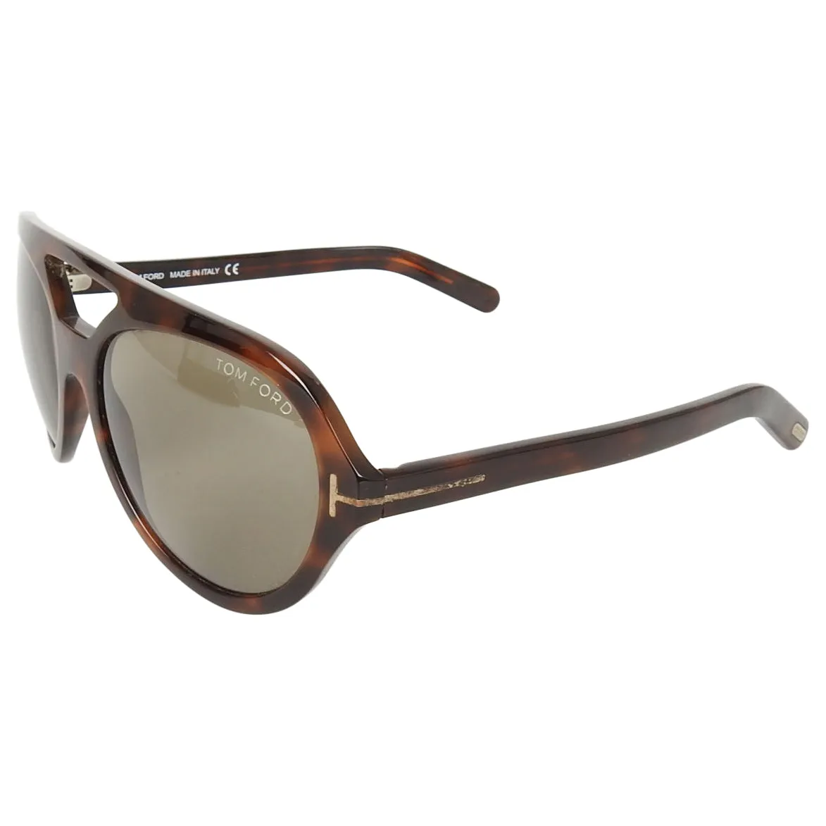 Tom Ford Henri Brown Tortoise Aviator TF-141.