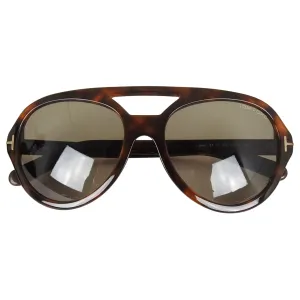 Tom Ford Henri Brown Tortoise Aviator TF-141.