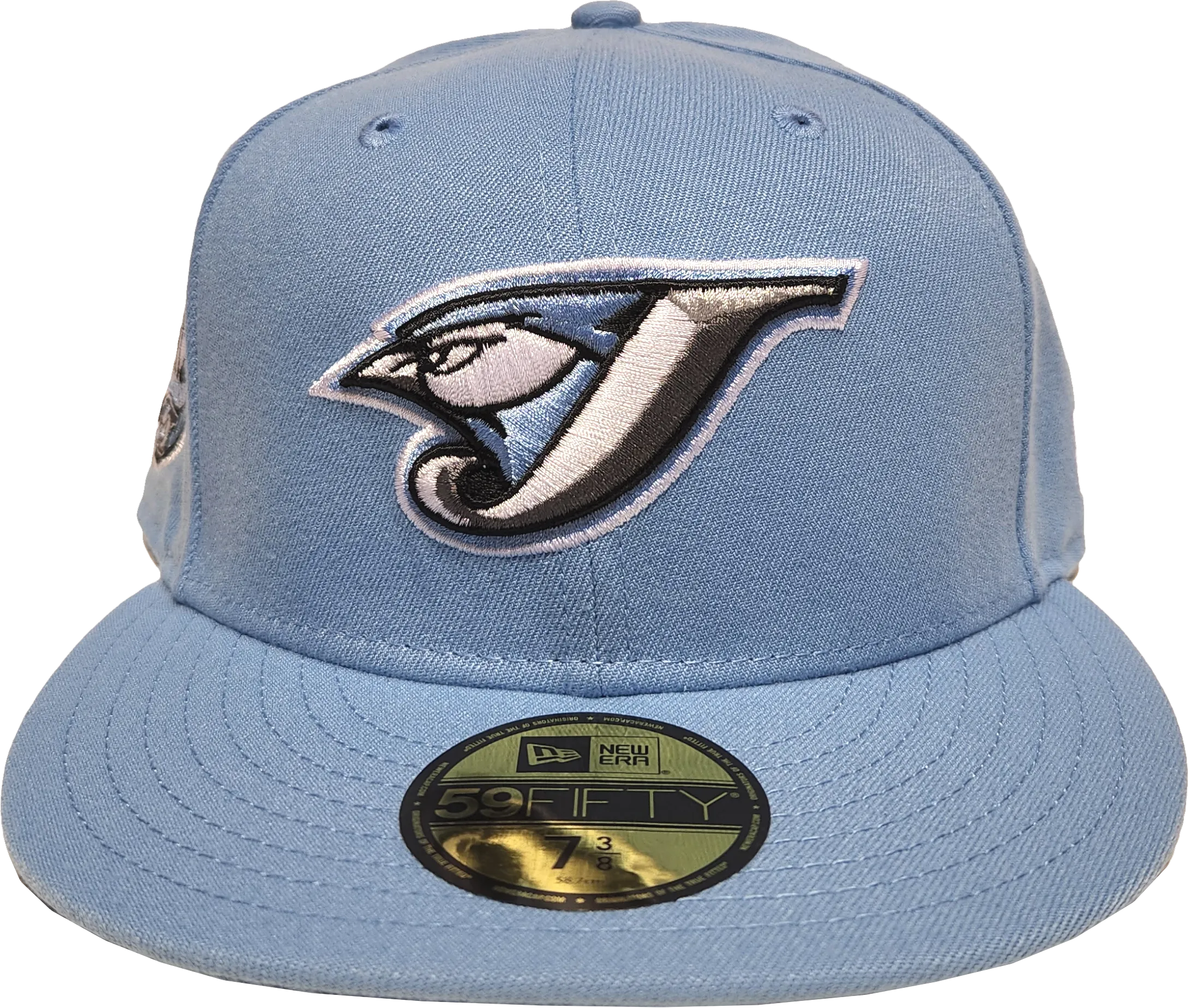 Toronto Blue Jays New Era 59Fifty Fitted Sky Blue 30th Season Side Patch