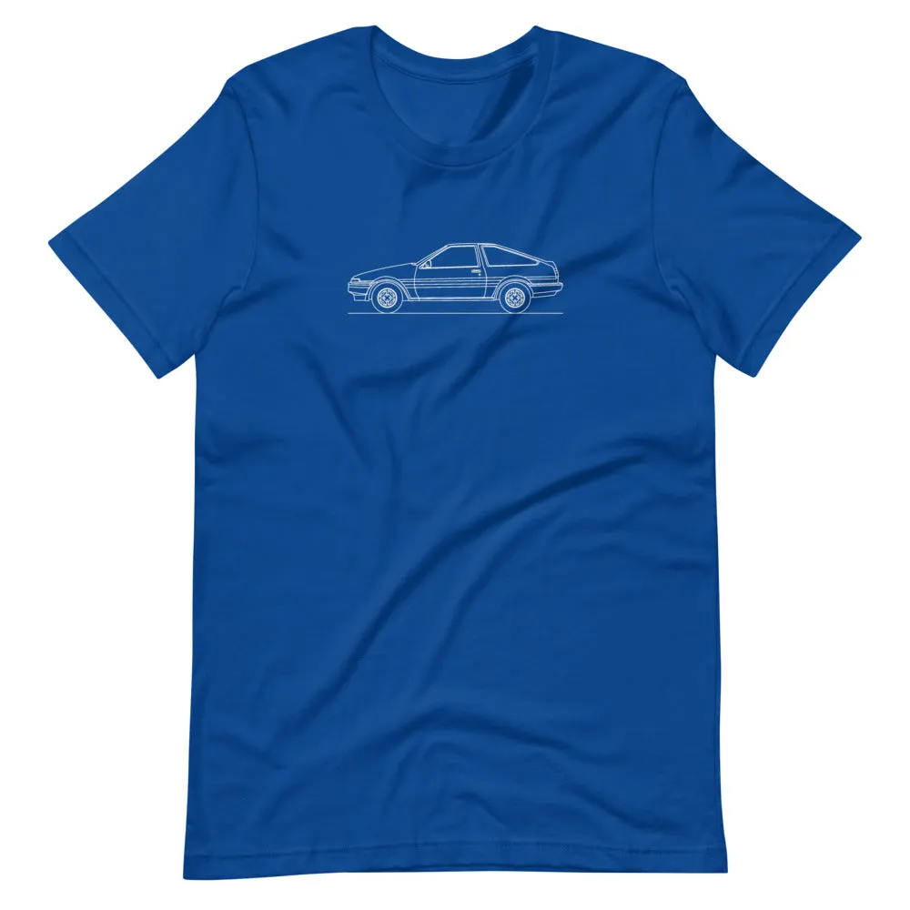 Toyota Corolla AE86 silhouette T-shirt