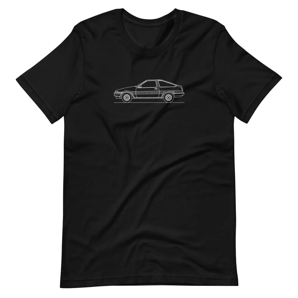 Toyota Corolla AE86 silhouette T-shirt