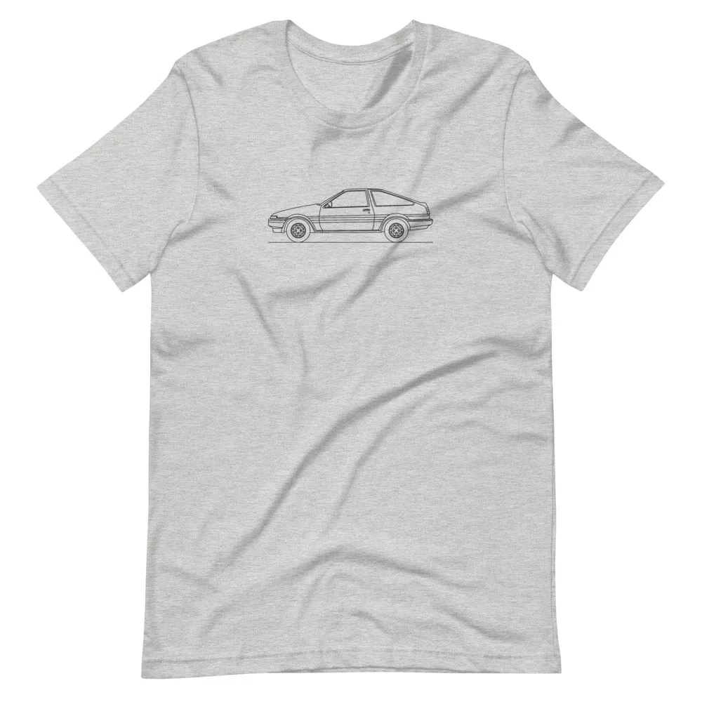 Toyota Corolla AE86 silhouette T-shirt
