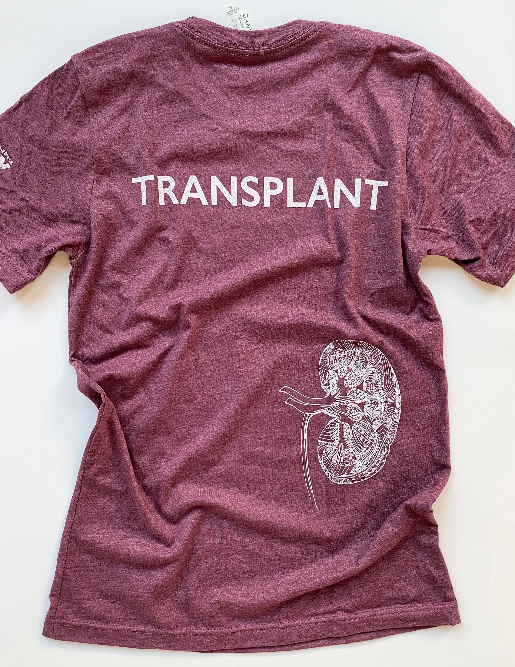 Transplant Awareness - Liver & Kidney Unisex T. Shirt