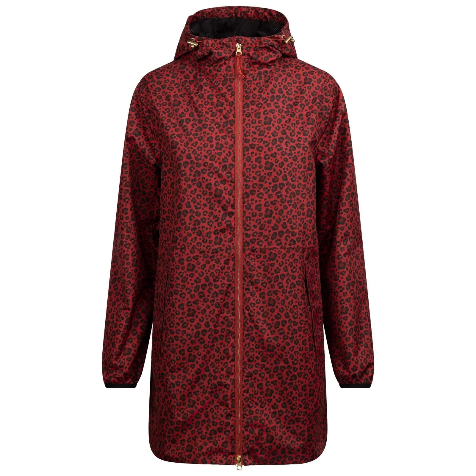 Trespass Womens Parched Hooded Long Waterproof Jacket