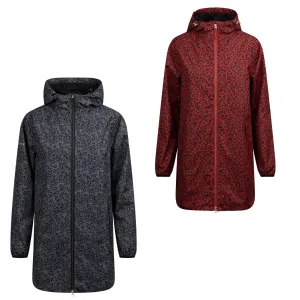 Trespass Womens Parched Hooded Long Waterproof Jacket