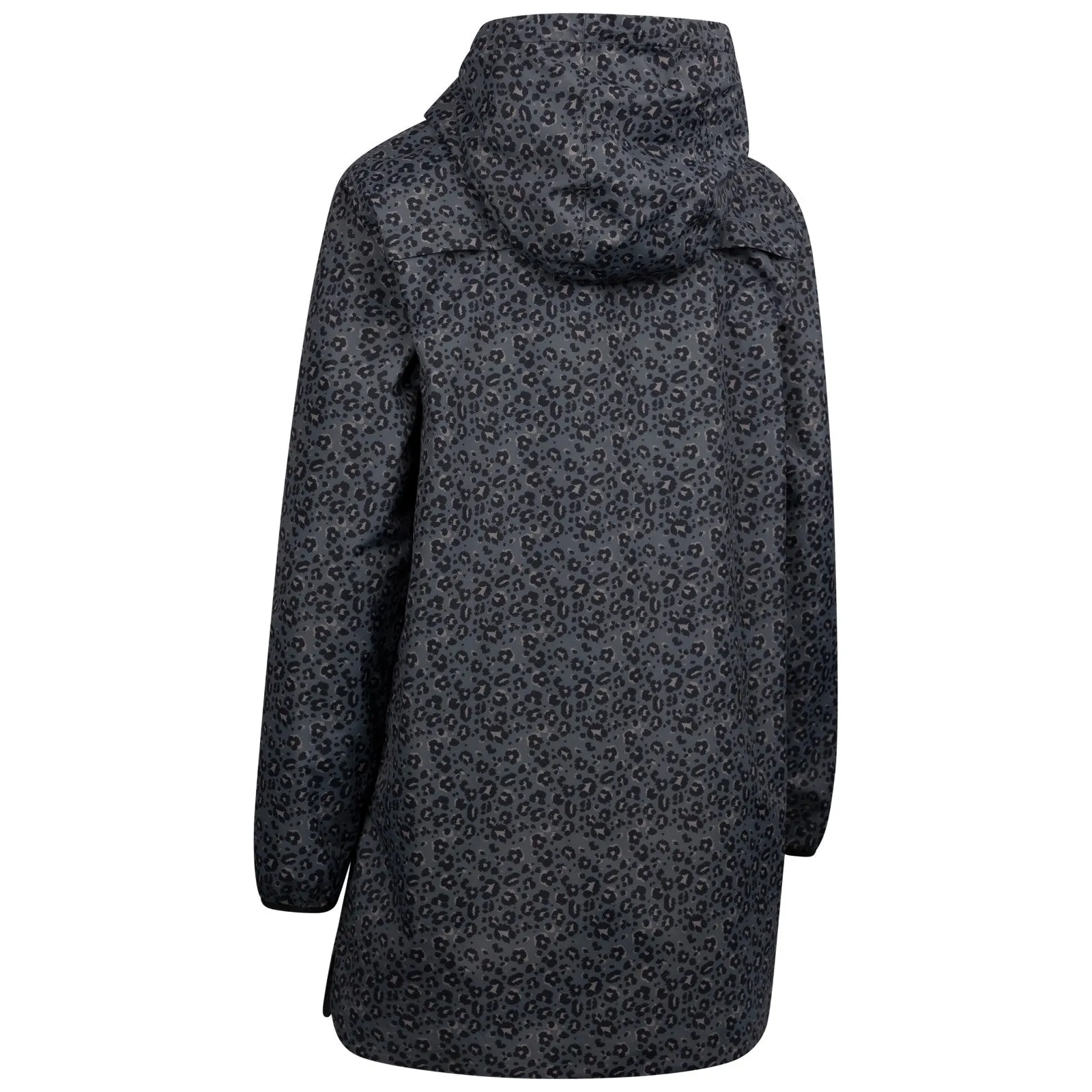 Trespass Womens Parched Hooded Long Waterproof Jacket