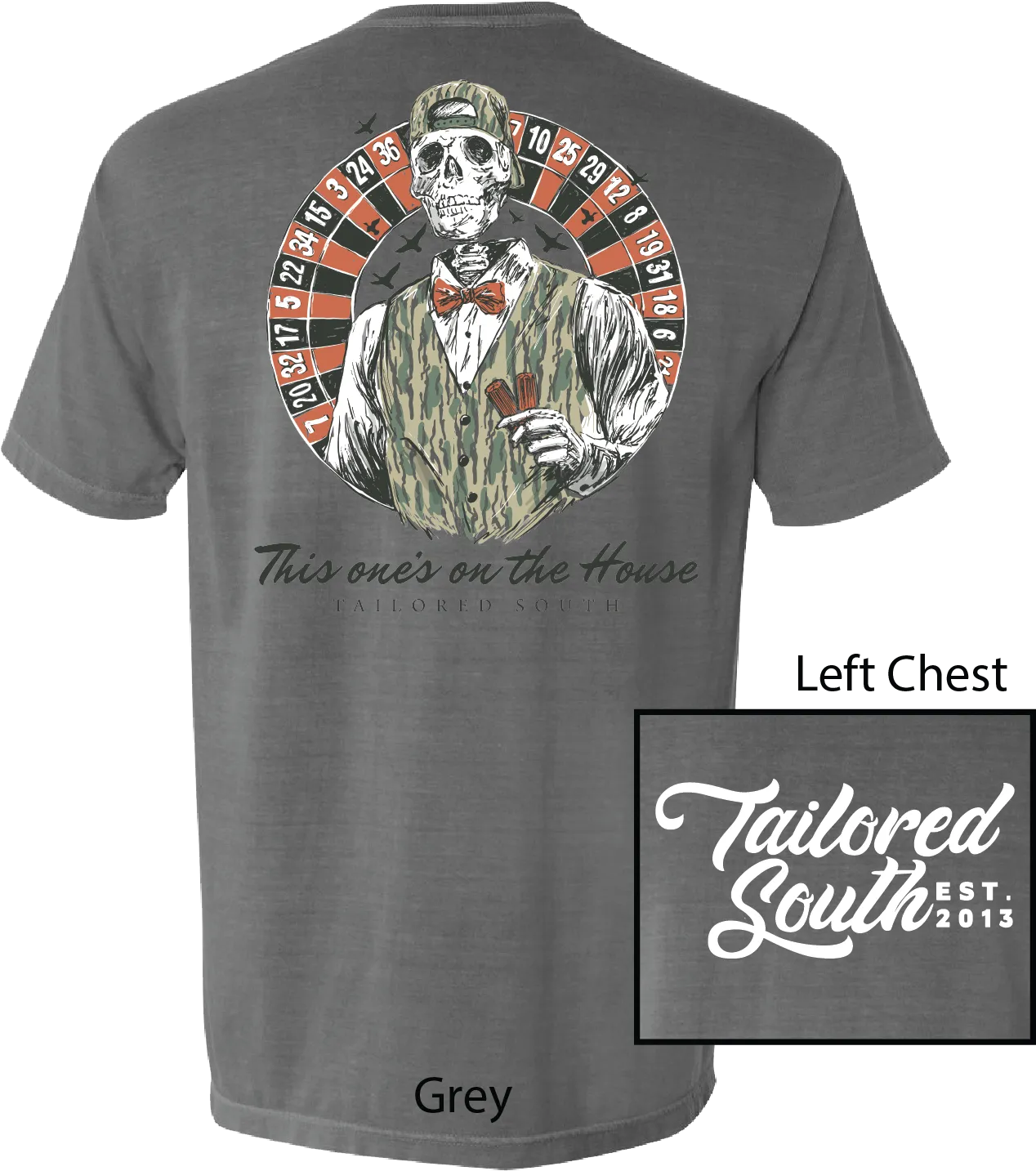 TS013 On The House Grey